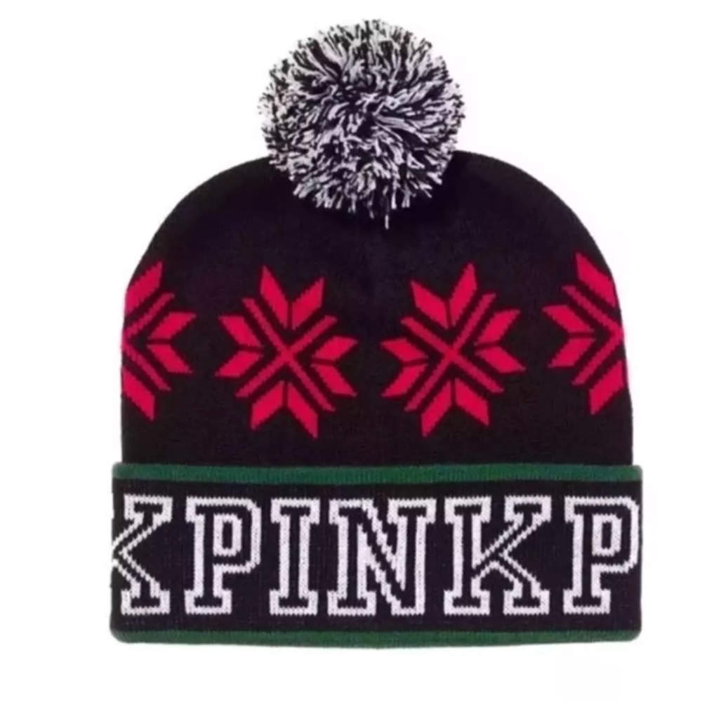 VS Pink beanie